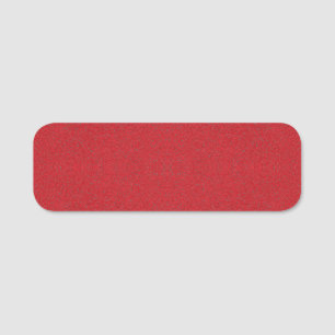 Parties scintillant Tomato Red Name Étiquette de b