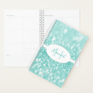 Parties scintillant turquoise Personnaliser le pla