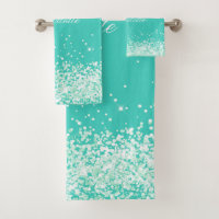 parties scintillant verte turquoise nom de la pous