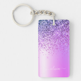 Parties scintillant violet étincelle Glam métal No