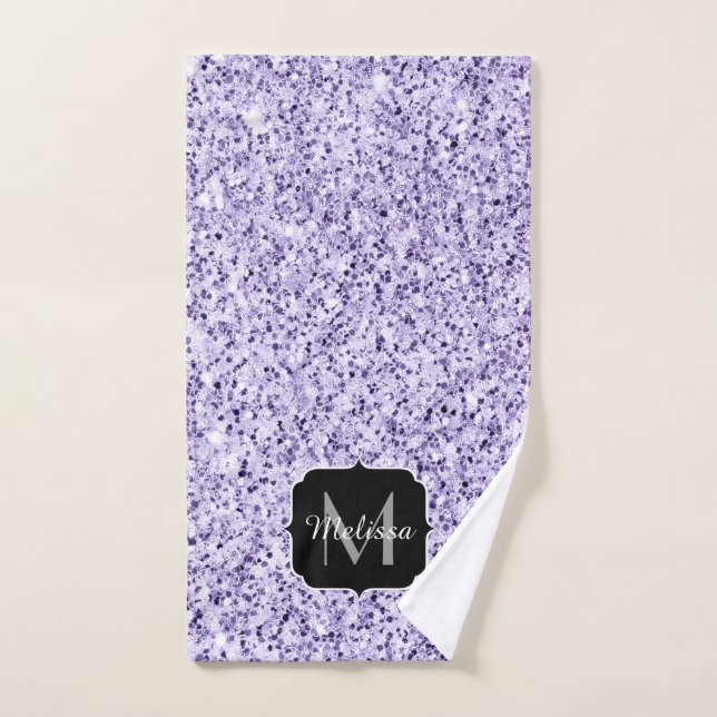 Parties scintillant violet ultra violet brillant M (Serviette à main)