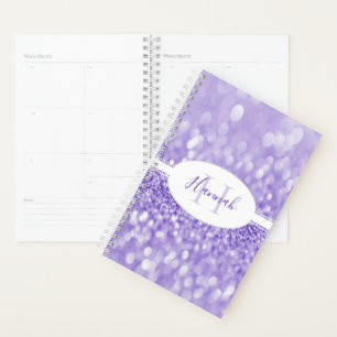 Parties scintillant violette Personnaliser le plan