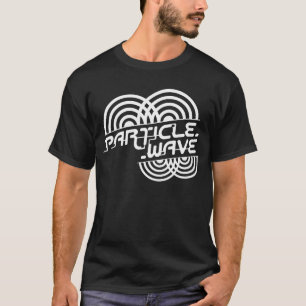 Partikel-Wellen-Weiß T-Shirt