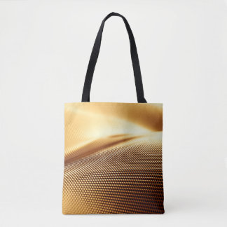 Partikelvorhang Luxus gold Hintergrund. 3D-Illustr Tasche