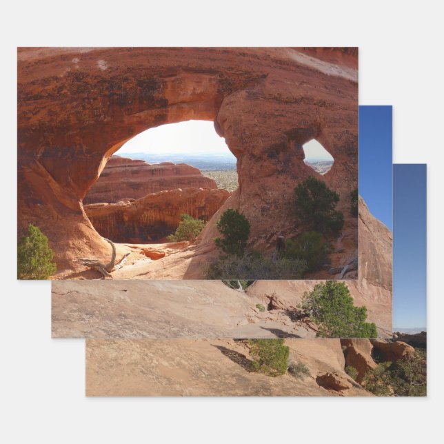 Partition Arch at Arches Nationalpark Geschenkpapier Set (Set)