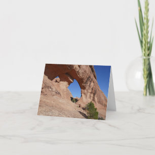 Partition Arch II beim Arches Nationalpark Karte