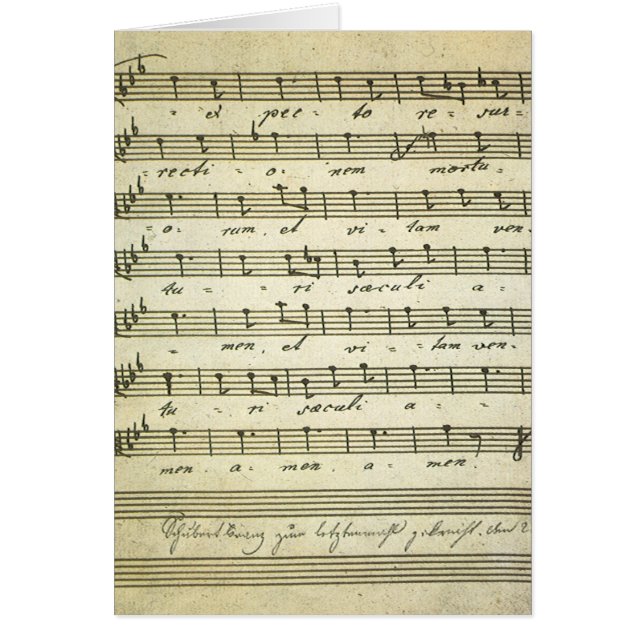 Partition vintage, Partition musicale antique 1810 (Devant)