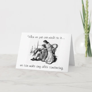 Partner in Crime Anniversary Card Karte
