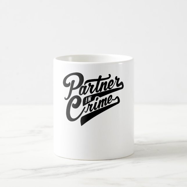 Partner in Crime Kaffeetasse (Mittel)