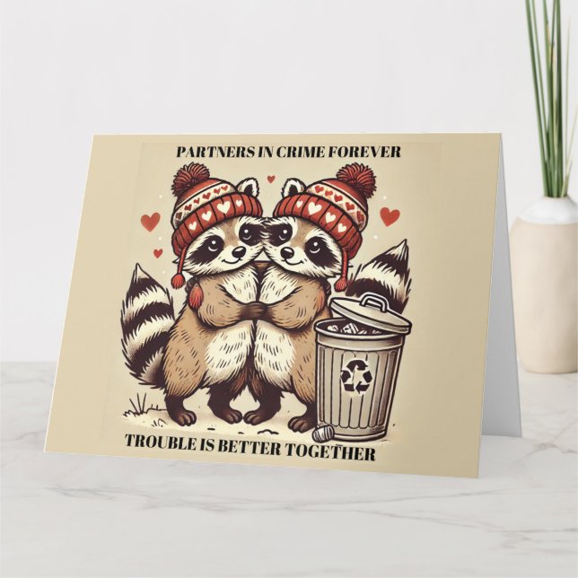 Partner-in-Crime-Karte Karte (Vorderseite)