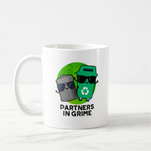 Partner in Grime Funny Trash Puff Kaffeetasse