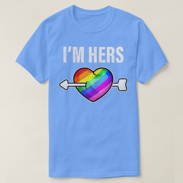 Partner von Lesbian Matching Outfit ist mein Teil  T-Shirt (Design vorne)