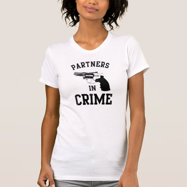 Partners - herein - Verbrechen T-Shirt (Vorderseite)