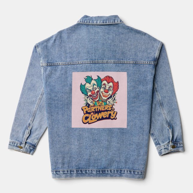 Partners in Clowery (Funny Clown Pun) (Verso)