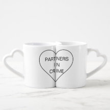 Partners in Crime Tasse | Freundschafts Tasse