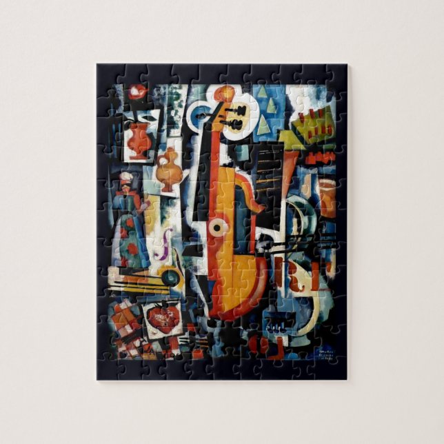 Parto DA Viola Bom Ménage ~1916 ~ Kubismus (Vertikal)