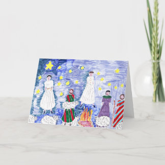 Partons à la carte de Noël de Bethlehem