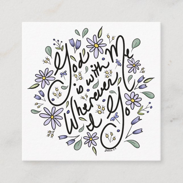 Partout où je vais la carte de boîtier (Devant)