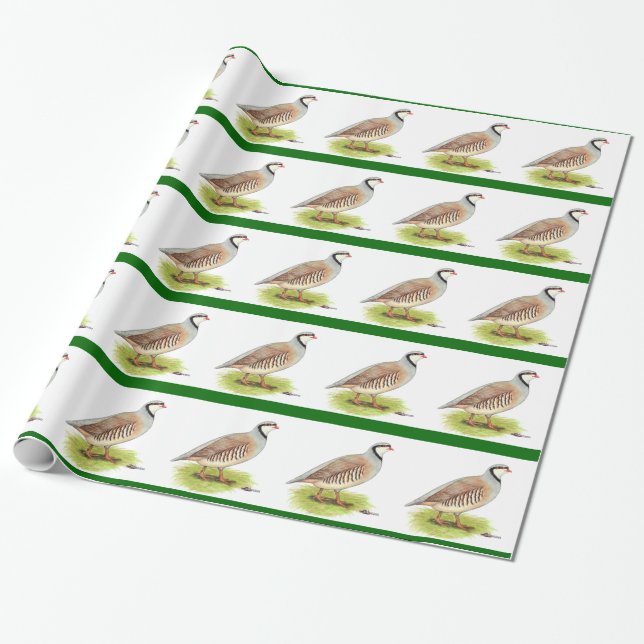 Partridge: Chukar Geschenkpapier (Ungerollt)