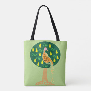 Partridge in einem Birnenbaum Tasche