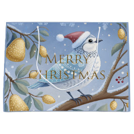 Partridge in einer Birnbaum-Geschenktasche Große Geschenktüte