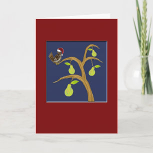 Partridge+PearTree5x7 Feiertagskarte