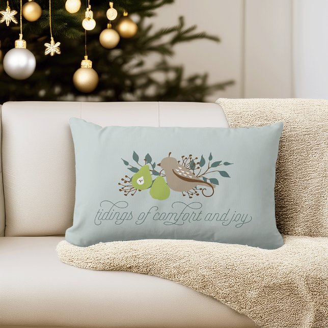 Partridge und Pear Holiday Lendenkissen (Von Creator hochgeladen)