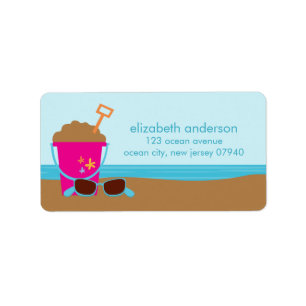 Party-Adressmarken Adressaufkleber