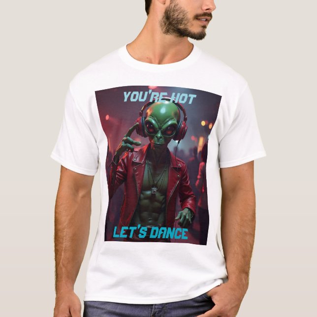 Party Alien T-Shirt (Vorderseite)