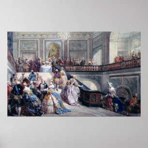 Party am Chateaude Versailles Poster