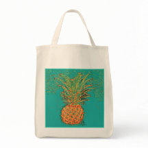 Party-Ananas-Abstrakter Ananas auf Hell