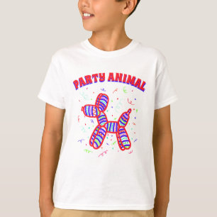 Party Animal Balloon Hunde Party T-Shirt
