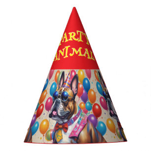 Party Animal Hat Red Partyhütchen