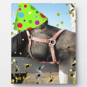 Party Animal Horse Fotoplatte