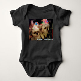 Party Animals Bodysuit von HAS Jewels Baby Strampler