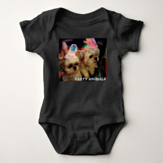 Party Animals Bodysuit von HAS Jewels Baby Strampler