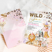 Party Animals Leopard Print Safari Baby Girl