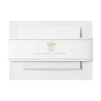 Party Aquarell Wappen Einladungsbanderole