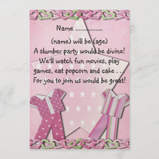 Party aus Holz - Einladung