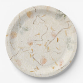 Party aus natürlichem und botanischem Kraftpapier Pappteller