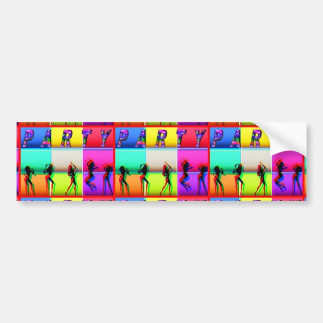 Party Autoaufkleber (Vorne)