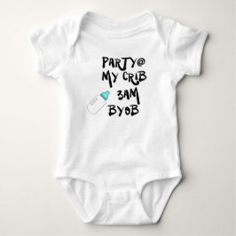 **Party Baby Jersey Bodysuit Baby Strampler