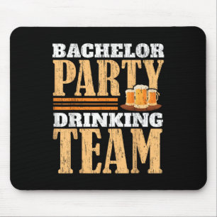 Party Bachelor Drink Team Bierbrauerei Raum _1 Mousepad