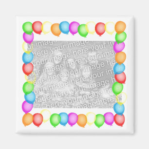 Party Balloons Magnet