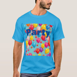 Party Balloons Party T - Shirt