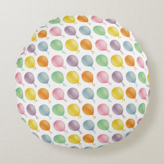 Party Balloons Rond Kussen Rundes Kissen