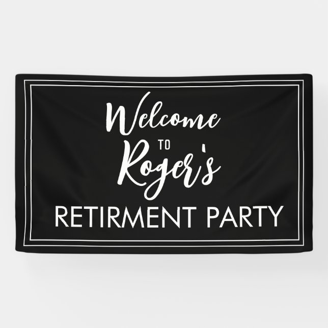 Party-Banner für die Rückzahlung Banner (Horizontal)