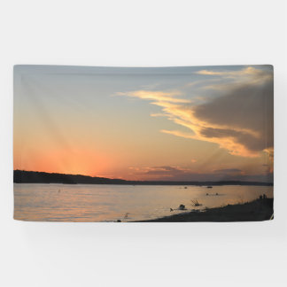 Party-Banner mit Sonnenuntergangsdesign (Teil der Banner