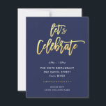 PARTY Bar Mitzvah moderne Marine   Imitate Goldskr Einladung<br><div class="desc">*** HINWEIS - DER SCHIEDENE GOLD FOIL EFFEKT IST EIN DRUCKENDES BILD *** - - - - - - - - - - - - - - - - - - - - KONTAKTIEREN SIE MICH mit der Liebe des Designs für "Imitate mit Goldfolieneffekt", aber möchten einige Änderungen sehen -...</div>