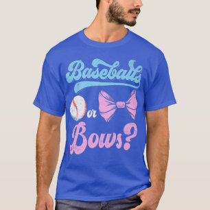 Party-Baseball oder Bows Schwangere T-Shirt